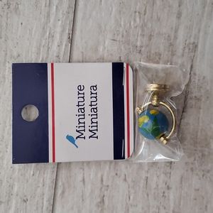 New Miniature World Travel Globe Craft Dollhouse